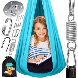 Kesser - Schaukeltuch Set Yogatuch Hängematte Schaukel Kinder & Erwachsene Indoor Outdoor Ideal für