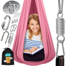 Kesser - Schaukeltuch Set Yogatuch Hängematte Schaukel Kinder & Erwachsene Indoor Outdoor Ideal für