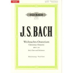 Edition Peters Bach Weihnachts-Oratorium