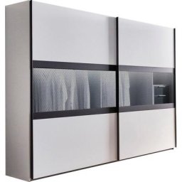 Fresh To Go Schwebetürenschrank Alicante Mit Wabenglas