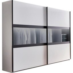 Fresh To Go Schwebetürenschrank Alicante Mit Wabenglas