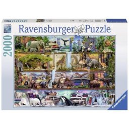 Ravensburger Puzzle Aimee Stewart, Großartige Tierwelt, 2000 Puzzleteile, Made in Germany, FSC® - schützt Wald - weltweit