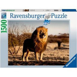 Ravensburger Puzzle Der Löwe - Der König der Tiere, 1500 Puzzleteile, Made in Germany, FSC® - schützt Wald - weltweit