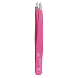 ERBE Pinzette, schräg, fuchsiarot, 9,5 cm Pinzetten