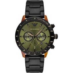 Emporio Armani Chronograph Kunststoff Herrenuhren Herren