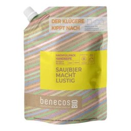 benecos Ingwer Zitrone - Handseife Refill Seife 1 l