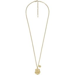 Fossil Kette Edelstahl Ketten Damen