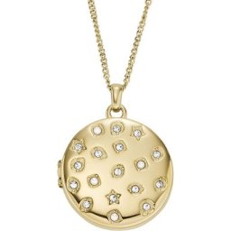 Fossil Kette Edelstahl Ketten Damen