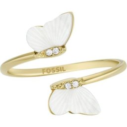 Fossil Damenring Edelstahl Ringe