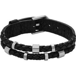 Fossil Armband Leder, Edelstahl Armbänder & Armreife Herren