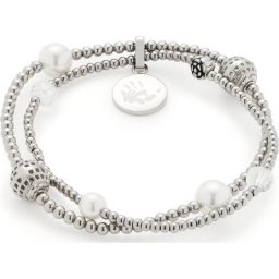 Leonardo Armband Edelstahl, Glas, Sonstiges Armbänder & Armreife Damen