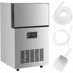 Vidaxl - Eiswürfelmaschine 420 w Silbern 45 kg / 24 h Silber