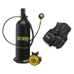 Insma - dideep X5000Pro 2L Luftsauerstoffflasche Leichte und tragbare Tauchausrüstung