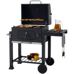 Tepro Holzkohlegrill Grillwagen Toronto Click, BxTxH: 115x67x107 cm