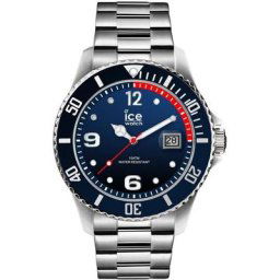 ice-watch Quarzuhr Ice steel - Marine Silver - Large, 015775