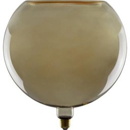 SEGULA Floating LED-Leuchtmittel, E27, 1 St., Warmweiß, dimmbar, Floating Globe 300 smokey grau, E27