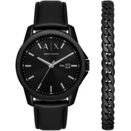 ARMANI EXCHANGE Quarzuhr AX7147SET, (Set, 2-tlg., mit Schmuckarmband)
