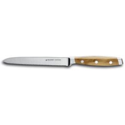 Felix Solingen Tomatenmesser First Class Wood, geschmiedete Klinge, Sägeschliff