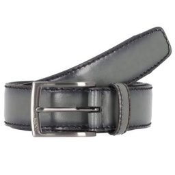 JOOP! Gürtel Leder Grau Herren