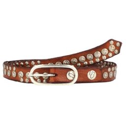 Campomaggi Nietengürtel Leder Gürtel Braun Damen