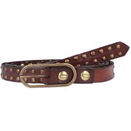 Campomaggi Nietengürtel Leder Gürtel Braun Damen