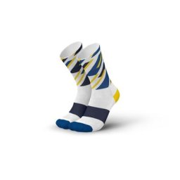 Incylence Unisex Running Dashes White Blue weiß