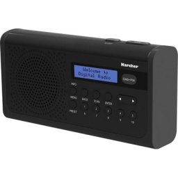 Karcher DAB 2405 Digitalradio (DAB) (Digitalradio (DAB), FM-Tuner, UKW mit RDS)