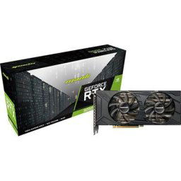 Manli RTX3050 M-NRTX3050/6RGHPPP-M2521 Grafikkarte (8 GB, GDDR6, Twin Fan)