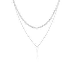 Elli Premium Gliederkette Panzerkette Massiv Basic Layer Look 925er Silber