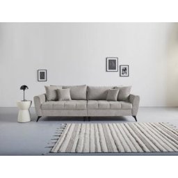 andas Big-Sofa Lörby Luxus, Belastbarkeit bis 140kg pro Sitzplatz, auch mit Aqua clean-Bezug