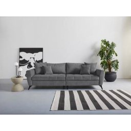 andas Big-Sofa Lörby Luxus, Belastbarkeit bis 140kg pro Sitzplatz, auch mit Aqua clean-Bezug