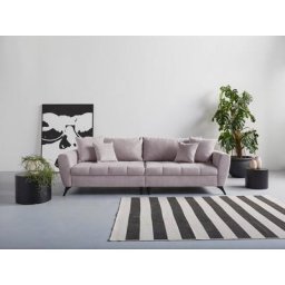 andas Big-Sofa Lörby Luxus, Belastbarkeit bis 140kg pro Sitzplatz, auch mit Aqua clean-Bezug