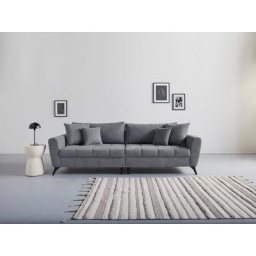 andas Big-Sofa Lörby Luxus, Belastbarkeit bis 140kg pro Sitzplatz, auch mit Aqua clean-Bezug