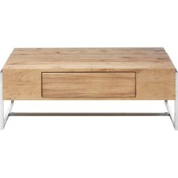 MCA furniture Couchtisch Danang, Asteiche furniert mit 1 Schublade mit push to open