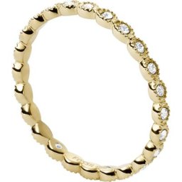 Fossil Damenring Edelstahl Ringe