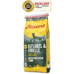 Geflügel & Forelle - Das getreidefreie Menü für aktive Naturliebhaber 15kg - Josera