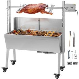 Bbq Spießgrill Tisch Spießbratengrill Spanferkelgrill Lammgrill mit Grillmotor mit