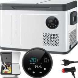 KESSER® Kompressor Kühlbox 2in1 Doppelzone Kühl- & Gefrierfach, elektrisch Gefrierbox