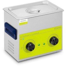 Ultraschallreiniger Ultraschallreinigungsgerät Ultraschallbad 3,2 L 120 W 40 kHz - Rot, Weiß