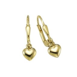Vivance Paar Ohrhänger 333 Gold Motiv Herz