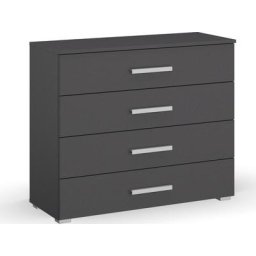 rauch Kommode Koluna, mit 4 Schubkästen, inkl. 6er-Set Filzboxen