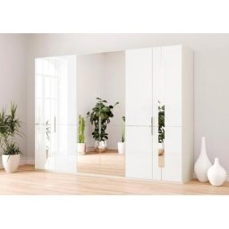 GALLERY M branded by Musterring Drehtürenschrank Imola W inkl. Einlegeböden und Kleiderstangen, mit Glas- und Spiegeltüren