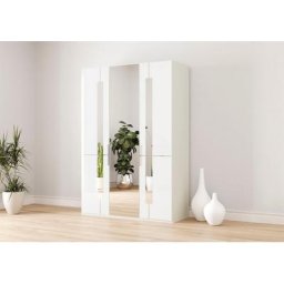 GALLERY M branded by Musterring Drehtürenschrank Imola W inkl. Einlegeböden und Kleiderstangen, mit Glas- und Spiegeltüren