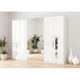 GALLERY M branded by Musterring Drehtürenschrank Imola W inkl. Einlegeböden und Kleiderstangen, mit Glas- und Spiegeltüren