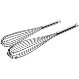 PINTINOX Schneebesen Professional, Edelstahl 18/10, spülmaschinengeeignet, Lg. 25, 30, 35 cm