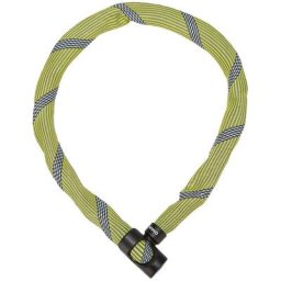 ABUS IvyTex 7210 Kettenschloss gelb/schwarz 110cm 2023 Kettenschlösser