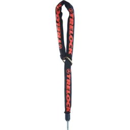 Trelock ZR 455 Kettenschloss 100cm schwarz/rot 2023 Zubehör Schlösser