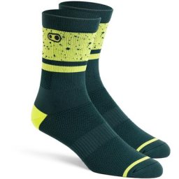 Crankbrothers Icon MTB Socken Splatter Edition schwarz/gelb S/M | EU 39-41 2022 Socken
