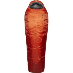 Rab Solar Eco 4 Schlafsack Regular rot Left Zipper 2023 Schlafsäcke