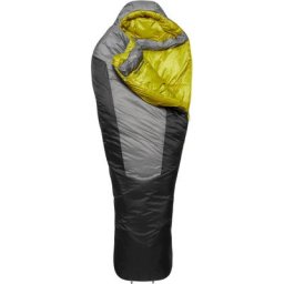 Rab Solar Ultra 2 Schlafsack Long grau Left Zipper 2023 Schlafsäcke